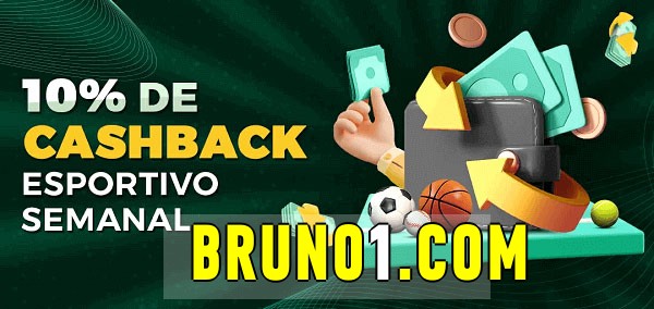 10% de bônus de cashback na bruno 