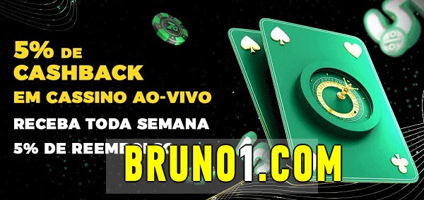 Promoções do cassino ao Vivo bruno 